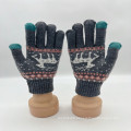 fast supply touch screen knitted gloves in stock